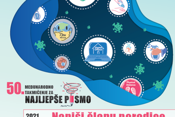 Takmičenje za najljepše pismo za 2021. godinu Takmičenje za najljepše pismo za 2021. godinu