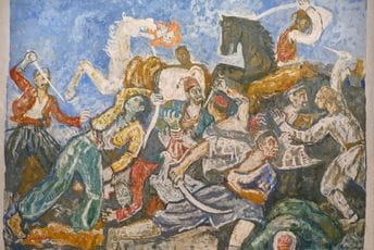 Narodni muzej Crne Gore realizuje omaž izložbi "zaokreta" Petra Lubarde Narodni muzej Crne Gore realizuje omaž izložbi "zaokreta" Petra Lubarde