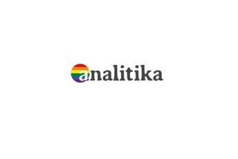Logo Portala Analitika u bojama LGBTIQ zajednice Logo Portala Analitika u bojama LGBTIQ zajednice