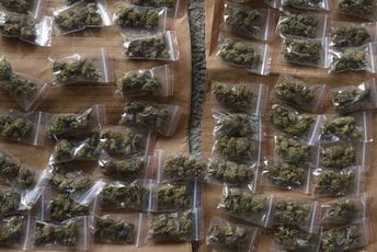 Uhapšene dvije osobe u Podgorici: Zaplijenjeno 100 pakovanja marihuane Uhapšene dvije osobe u Podgorici: Zaplijenjeno 100 pakovanja marihuane