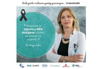 Melanom izlječiv u 99 odsto slučajeva ukoliko se otkrije na vrijeme Melanom izlječiv u 99 odsto slučajeva ukoliko se otkrije na vrijeme