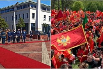 Tužni skup i patriotsko veselje Sa jučerašnje proslave na Trgu nezavisnosti i na Ivanovim koritima