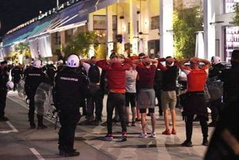 Navijači Zvezde tukli policajce misleći da su Grobari Navijači Zvezde tukli policajce misleći da su Grobari