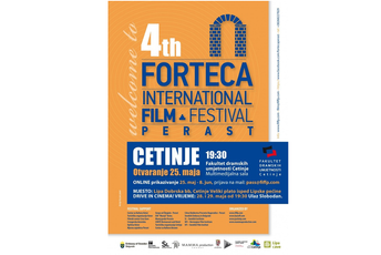 Međunarodni filmski festival Forteca počinje danas na Cetinju Međunarodni filmski festival Forteca počinje danas na Cetinju