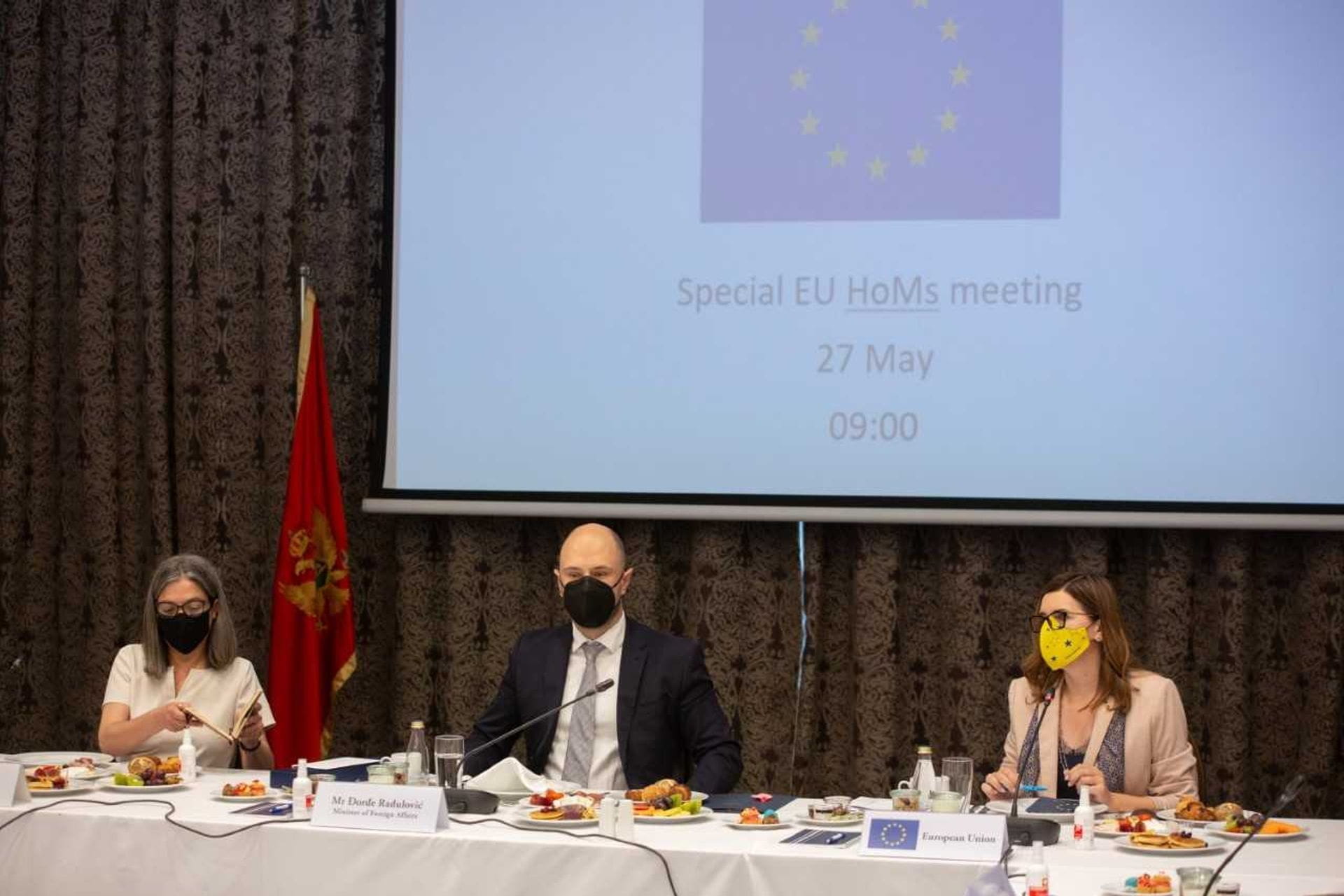 Fotografija 1: Ministar Radulović na HoMs sastanku: Crna Gora spremna za novu fazu u okviru pregovaračkog procesa