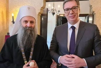 Porfirije i Vučić najavili: Gradi se svesrpsko svetilište u RS Porfirije i Vučić najavili: Gradi se svesrpsko svetilište u RS