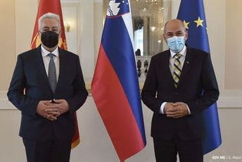 Krivokapić - Janša: Ohrabruje visok stepen podrške građana članstvu u EU Krivokapić - Janša: Ohrabruje visok stepen podrške građana članstvu u EU