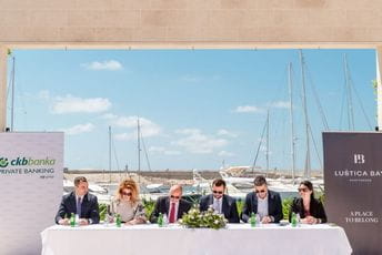 Prva bankarska filijala uskoro u marini Luštica Bay Prva bankarska filijala uskoro u marini Luštica Bay