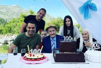 Đovani proslavio 100. rođendan u Livarima Đovani proslavio 100. rođendan u Livarima