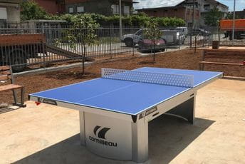 Stolovi za stoni tenis postavljeni na tri nove lokacije u Podgorici