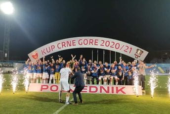Budućnost osvojila prvu duplu krunu u istoriji kluba Budućnost osvojila prvu duplu krunu u istoriji kluba