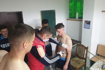 Testirana mlada reprezentacija Kosova u fudbalu Testirana mlada reprezentacija Kosova u fudbalu