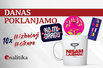 Danas poklanjamo 10 ćikara i 10 kompleta magneta Izbačaji Danas poklanjamo 10 ćikara i 10 kompleta magneta Izbačaji