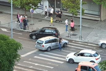 Podgorica: Oboren biciklista kod pješačkog prelaza