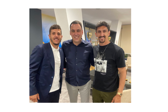 Vuković sa Savićem i Jovetićem: Dvije sportske legende i dva momka za ponos Crne Gore Vuković sa Savićem i Jovetićem: Dvije sportske legende i dva momka za ponos Crne Gore