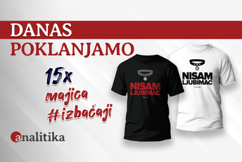 Danas poklanjamo 15 majica #Izbačaji Danas poklanjamo 15 majica #Izbačaji