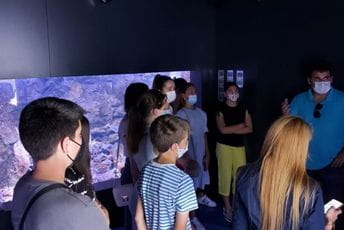 Učenici OŠ „Savo Ilić“ prvi posjetioci Akvarijuma Boka Učenici OŠ „Savo Ilić“ prvi posjetioci Akvarijuma Boka