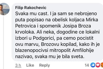 Skandalozna podrška počiniocu na društvenim mrežama Skandalozna podrška počiniocu na društvenim mrežama