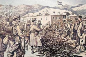 „Spasioci“ dolaze Kapitulacija Crne Gore 1916.