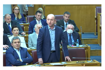 Knežević Krivokapiću: Ako sjutra budete sa DPS-om smijenili Leposavića - više nijeste premijer