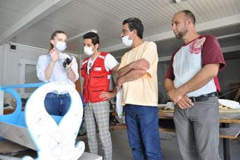 Crveni krst se obratio u susret 20. junu - Svjetskom danu izbjeglica Crveni krst se obratio u susret 20. junu - Svjetskom danu izbjeglica