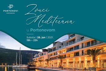 „Zvuci Mediterana“ u subotu u Portonovom „Zvuci Mediterana“ u subotu u Portonovom