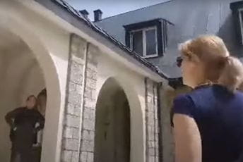 Jovanović: Nije bilo nikakve grupe ni upada, Hajdanu Huter su gurali, kleli i vrijeđali Jovanović: Nije bilo nikakve grupe ni upada, Hajdanu Huter su gurali, kleli i vrijeđali