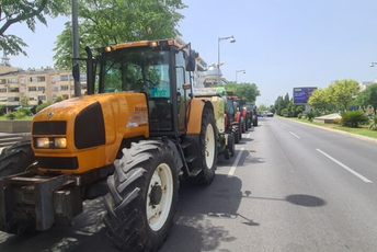 U ponedjeljak s traktorima ispred Skupštine Ilustracija