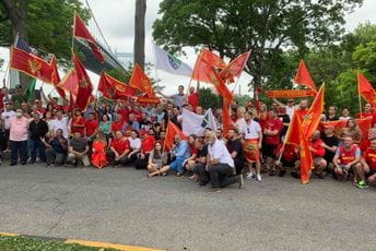 Patriotska auto-kolona u Njujorku