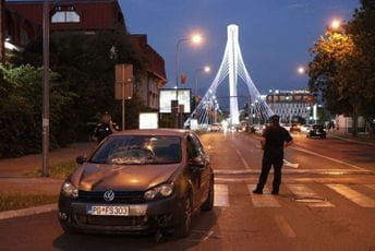 Djevojčica preminula od posljedica saobraćajne nesreće Sa mjesta nesreće