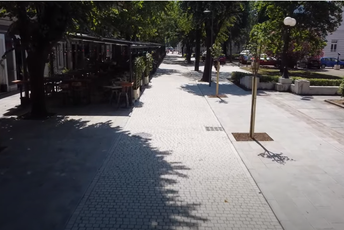 Snimak iz drona: Novi izgled Bokeške ulice Snimak iz drona: Novi izgled Bokeške ulice
