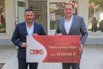 CEDIS donirao kotorskoj bolnici opremu vrijednu 13.600 eura CEDIS donirao kotorskoj bolnici opremu vrijednu 13.600 eura
