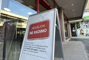 Svi privredni subjekti u trgovačkom sektoru moraju imati ista prava za rad nedjeljom Svi privredni subjekti u trgovačkom sektoru moraju imati ista prava za rad nedjeljom