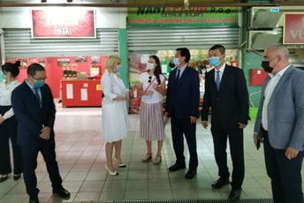 Kineski privrednici: Pijace u Podgorici dobro organizovane Kineski privrednici: Pijace u Podgorici dobro organizovane