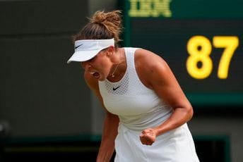 Kiz u osmini finala, Korda eliminisao Evansa Kiz u osmini finala, Korda eliminisao Evansa