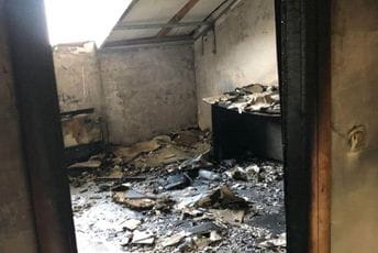 Požar u Danilovgradu: Izgorjela kancelarija u ,,Muštuluku“ Požar u restoranu "Muštuluk"