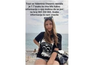Nestala Valentina Otašević iz Podgorice Nestala Valentina Otašević iz Podgorice