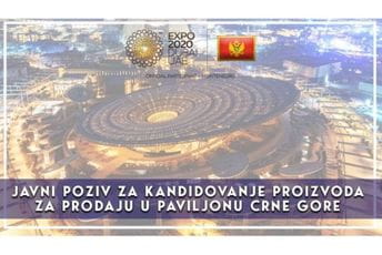 Prijave za kandidovanje proizvoda za prodaju u Paviljonu Crne Gore u Dubaiju do 18. jula Prijave za kandidovanje proizvoda za prodaju u Paviljonu Crne Gore u Dubaiju do 18. jula