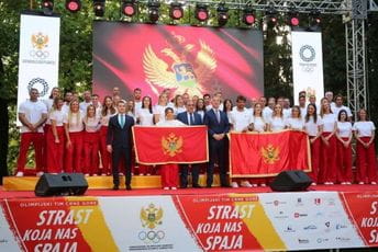 Bečić: Čast je ispratiti delegaciju crnogorskih sportista Bečić: Čast je ispratiti delegaciju crnogorskih sportista