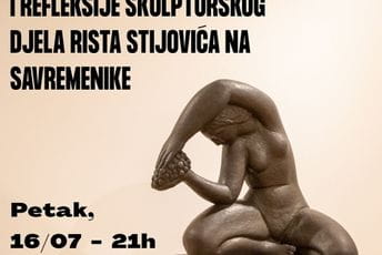 Predavanje: Crnogorsko vajarstvo i refleksije skulptorskog djela Rista Stijovića na savremenike Predavanje: Crnogorsko vajarstvo i refleksije skulptorskog djela Rista Stijovića na savremenike