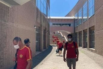 Vaterpolisti odradili prvi trening u Japanu Vaterpolisti odradili prvi trening u Japanu