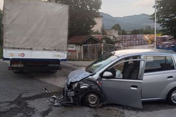 Bijelo Polje: U udesu povrijeđena jedna osoba Sa mjesta udesa