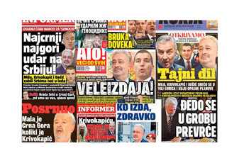 Bezočna propaganda Vučićevih tabloida Bezočna propaganda Vučićevih tabloida