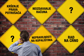 Evidentirano 76 pritužbi, uglavnom zbog neizdavanja računa Evidentirano 76 pritužbi, uglavnom zbog neizdavanja računa