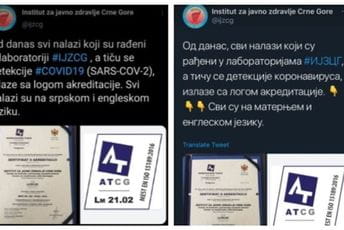 Institut za javno zdravlje ne govori crnogorski Institut za javno zdravlje ne govori crnogorski