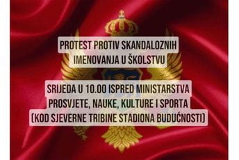 Grupa građana: Protest zbog skandaloznih naimenovanja u školstvu Grupa građana: Protest zbog skandaloznih naimenovanja u školstvu