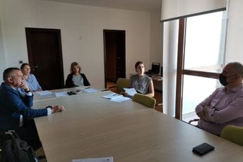 Sastanak sa predstavnicima Agencije za kontrolu i obezbjeđenje kvaliteta visokog obrazovanja Sastanak sa predstavnicima Agencije za kontrolu i obezbjeđenje kvaliteta visokog obrazovanja