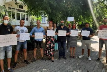 ''Dosta je zlostavljanja, policijska značka nije vrijedna mučenja'' ''Dosta je zlostavljanja, policijska značka nije vrijedna mučenja''