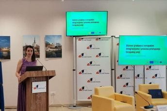 Više od 70 odsto građana podržava ulazak u EU, na referendumu bi glasalo 87,4 odsto Više od 70 odsto građana podržava ulazak u EU, na referendumu bi glasalo 87,4 odsto