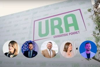 Novaković-Đurović politička direktorica, Radovanić generalni sekretar GP URA Novaković-Đurović politička direktorica, Radovanić generalni sekretar GP URA